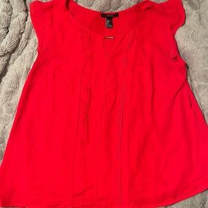 Forever 21 polyester short sleeve blouse